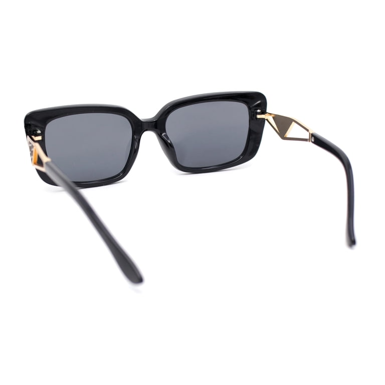 Womens Chic Designer Jewel Arm Rectangular Cat Eye Diva  display picture 1