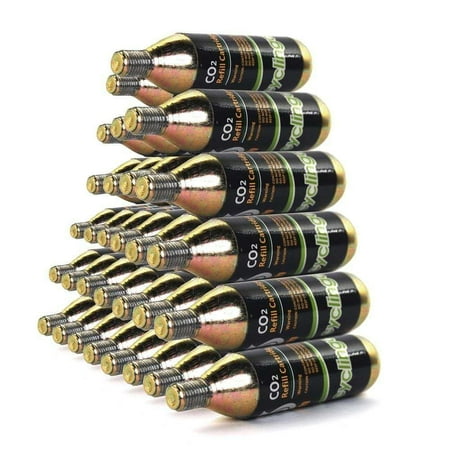 30 x 16g Threaded CO2  Cartridges Refills For Bike Bicycle Pump (Best Co2 Inflator 2019)