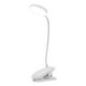 thumbnail image 1 of Clip De Luz De Mesa Led Blanco Usb Recargable Con Sensor Táctil De Cuello De Ganso Flexible 3 Modos De Iluminación Lámpara De Lectura Para El Hogar Oficina Biblioteca Café Advancent HA013461-00, 1 of 7