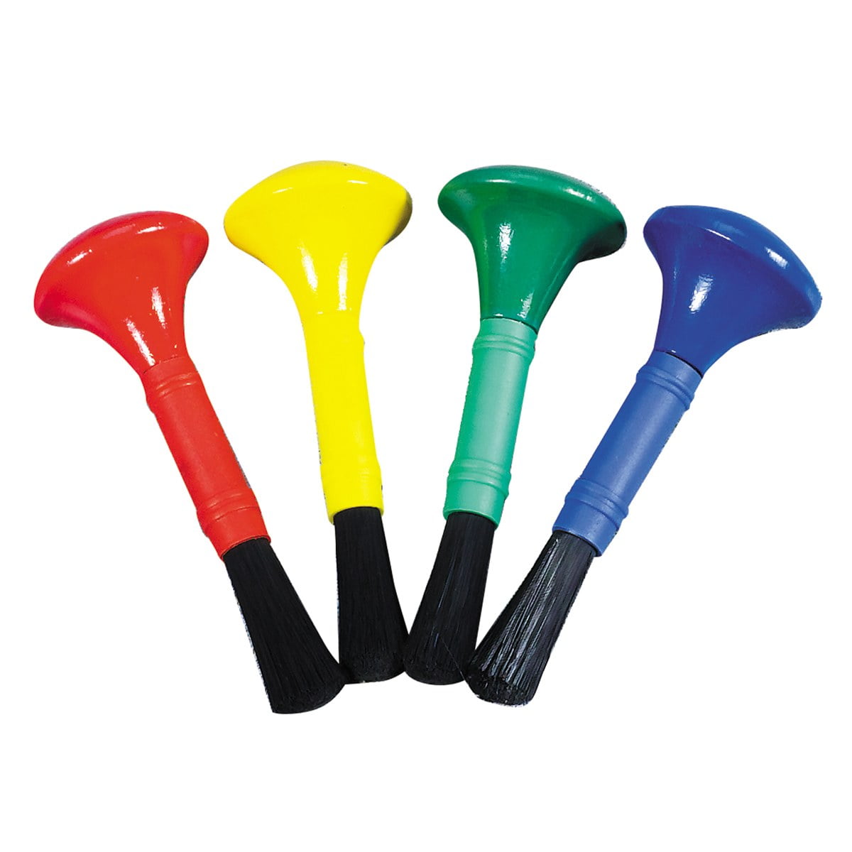 Kaplan Early Learning Sure-Grip Easy Grasp Paint Brushes - Set of 12