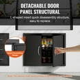 thumbnail image 5 of VEVOR BBQ Access Door, 31W x 24H Inch Double Outdoor Kitchen Door, Cold Plate Flush Mount Door, Wall Vertical Door with Handles, for BBQ Island, Grilling Station, Outside Cabinet, 5 of 9