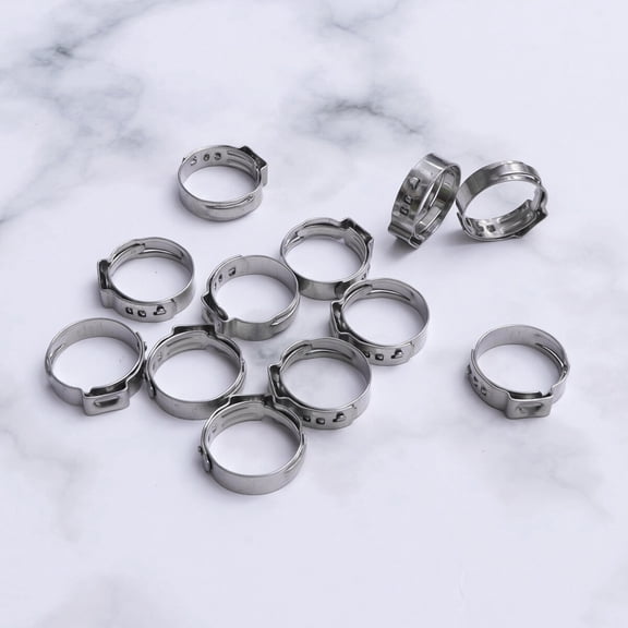 WHAMVOX 130 Pcs Fastening Clamp Tube Automotive