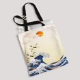thumbnail image 1 of Bolsa de lona ABPHQTO The First Sunrise Japón Reutilizable 36x41 cm, 1 of 2