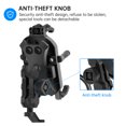 thumbnail image 5 of Amdohai Motorcycle Phone Mount Holder Waterproof Motorcycle Cell Phone Holder Anti-theft 360° Rotation Motorbike Rearview Mirror Mount for 3.5-6.5inch Phone, 5 of 5