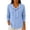 Sky Blue #75, variant on WULMLEO Women's Solid Color Ribbed Knit Sweaters Bow Tie Neck Long Sleeves Cozy Fashionable Fall/Winter Top Dark Blue S