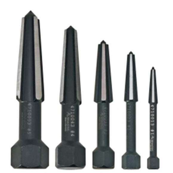Grip On 9R 471 900 3 Rennsteig Double Edge Screw Extractor Set - 5 Piece