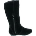 thumbnail image 6 of Kali Footwear Girls Event Jr Faux Suede Ruffle Boots, 6 of 7