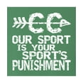 thumbnail image 2 of Go All Out Our Sport Is Your Sport's Punishment Cross Country T-Shirt Mens/Women/Youth, 2 of 3