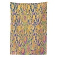 thumbnail image 3 of Ambesonne East Tablecloth Rectangular Table Cover, Graphic Indonesian Batik, 60"x84", Multicolor, 3 of 4