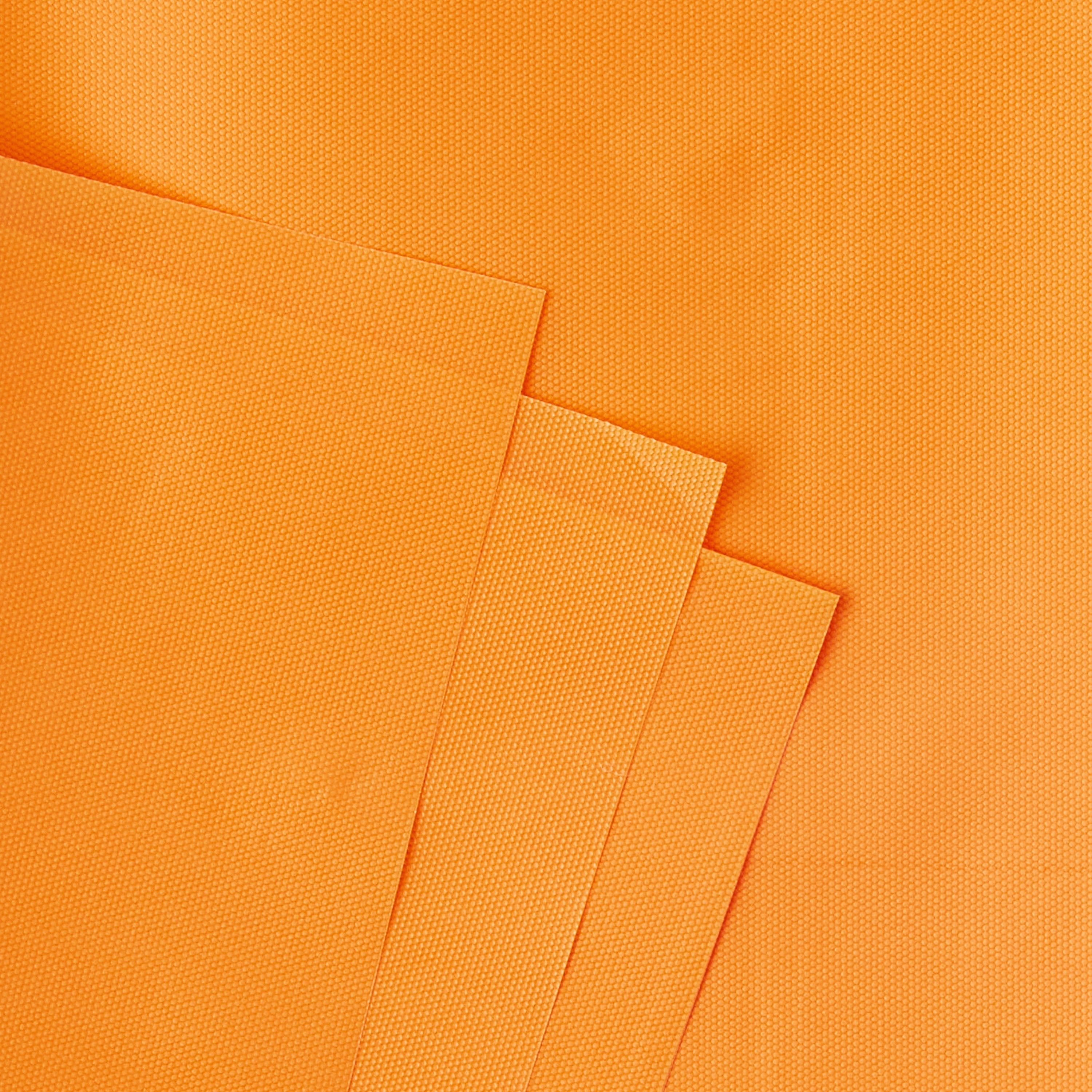 (6 pack) 1CT 54 IN x 108IN Orange Rectangular Plastic Table Covers by Way To Celebrate
