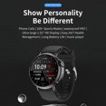 thumbnail image 4 of GT88 Monitor de ritmo cardíaco Smartwatch Reloj inteligente resistente al agua para teléfono Android iOS, 4 of 9