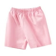 thumbnail image 3 of Pounoo New 2025 Girls Shorts Size 10-12 Cute Solid Summer Shorts Elastic Waisted Lightweight Shorts for Girls, 3 of 6
