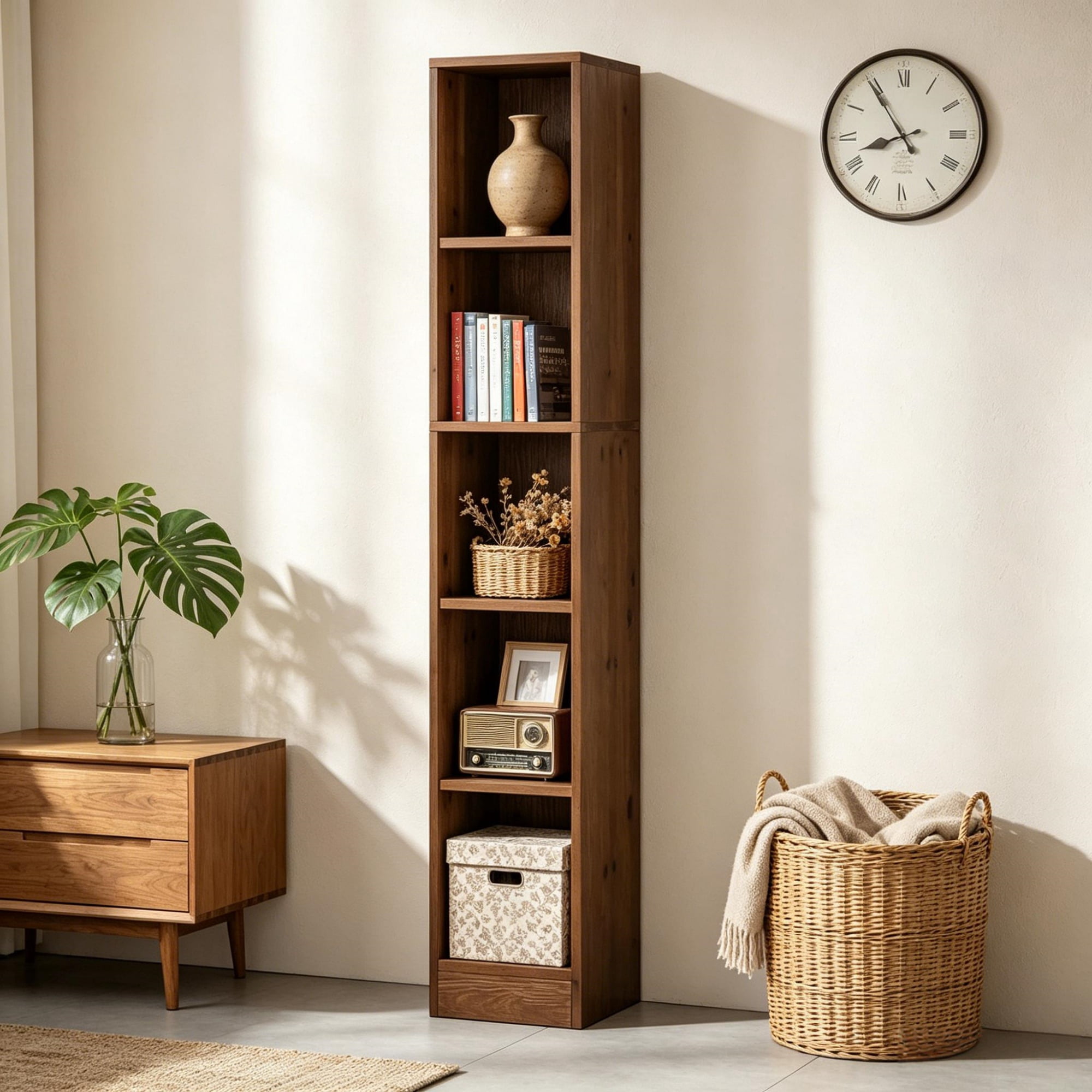 Bookshelf Storage Rack