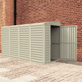 thumbnail image 3 of Duramax 4ft x 10ft Sidemate Vinyl Resin Outdoor Storage Shed With Foundation Kit, 3 of 13