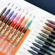 thumbnail image 4 of 1 Juego de artículos de papelería para estudiantes, útiles escolares multicolores resistentes, bolígrafo portátil, útil herramienta de Suministros de escritura y corrección Azul marino profundo, 4 of 6