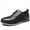 Black, variant on COSIDRAM Men Casual Shoes Fashion Business Luxury Dress Shoes Office Loafers Flats Black Sneakers for Male