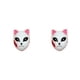 thumbnail image 2 of Inteprter Face Guard LED Party Cosplay Decoración facial brillante Disfraz de Halloween, Rosa Type2 NO2 Inteprter CBP182677, 2 of 5