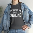 thumbnail image 7 of She's With Me For My Cooking Shirt, Funny Chef Gift Tee Idea - ID: 266, 7 of 7