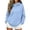 03# Sky Blue, variant on Qwertyu Hoodies for Women 2026 Fleece Hooded Sweatshirts Oversized Pullover Long Sleeve Fall Fashion Tops with Pocket Dark Purple S