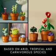 LEGO Botanicals Tiny Plants - Artificial, Fake Indoor Plant Building Set for Home, Kitchen, Desk Decoration, Adults Ages 18+ Gift for Graduation - 10329
