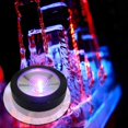 thumbnail image 5 of Tapis de Bouteille de Vin Rond Lumineux LED Coque Noire sous-Verre Lumineux (Lumière Colorée), 5 of 5