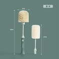 thumbnail image 3 of Cup Cup Brush Household Kitchen Sponge Replaceable Long Handle Cleaning Tool for Insulation Cups, 3 of 5
