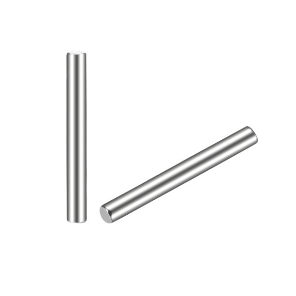 Pasador 2 mm x 18mm, Clavijas de Acero Inoxidable 304, Estantes de Apoyo, Pasadores de Madera para Literas, Tono Plateado 20 Piezas
