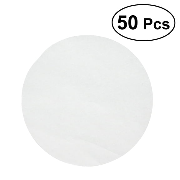 ifundom 50 Pcs 9.5 Inch Round Parchment Paper Non-Stick Baking Paper Liners Cake Pans Circle for Round Baking Pans