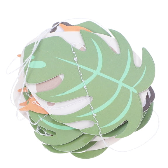 DEEPCRAFF Dinosaur Party Ornaments Multi Color Paper for Festive Decor