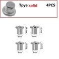 thumbnail image 1 of BTOER Tenon Center Dowel Center Point Pins Power Tools 4Pcs Set Chrome Plating Dowel Centre Point For Accurately Aligning, 1 of 7