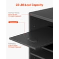 thumbnail image 2 of Wooden Literature Organizer 36 Compartments with Adjustable Shelves Grey, 2 of 10