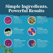 Natures Craft Neuro Health Nootropic Brain Supplement for Memory and Focus Enhancement, 90 Capsules