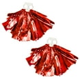 thumbnail image 3 of iiniim Kids Girls Cheers Printed Crisscross Crop Top with Pleated Skirts Pompom School Leader Sets Size 4-14 Red 6, 3 of 7