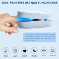 thumbnail image 3 of iKeener Infrared light therapy Portable Nails Fungus Laser Device Onychomycosis Cure Fingernails Infection Treatment 470Nm 905Nm Infrared Foot Care Tools, 3 of 6