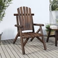 thumbnail image 1 of vidaXL Garden Chair 68x86x103 cm Solid Wood Spruce, 1 of 4