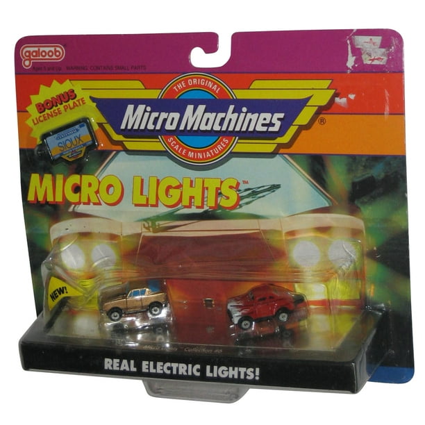 Micro Machines Real Electric Lights Collection 6 (1990) Galoob Toy Car