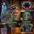 thumbnail image 2 of Carnivorous Monster Plant Building Set Venus Flytrap Model Kit for Adults & Teens Articulated Cannibal Flower with Do Not Touch Pot Creative Botanical Decor & Gamer Room Display, 2 of 7