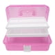 thumbnail image 1 of Craft Caddy Box Caja de Almacenamiento Portátil de 3 Capas Estuche de Almacenamiento Multipropósito de Mano para Materiales de Arte Pinturas Suministros para Manualidades ANGGREK Otros, 1 of 8