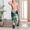 thumbnail image 2 of Rateoe Watercolor Turtle5 Pattern Men’s Ultra-Soft Comfy Pajama Lounge Pants Sleepwear,Comfortable Lounge Wear,lightweight Pajamas, Casual Home Wear-Small, 2 of 6
