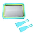 thumbnail image 1 of Ensemble de Moules à Pâtisserie Machine à Glace Roulée Plaque de Fabrication de Rouleaux de Glace avec Spatules Machines Instantanées de Glace Roulée pour Bricolage de Glace Comprend Livre de Recettes Amusant pour Enfants Moules à Gâteau Ronds, 1 of 7