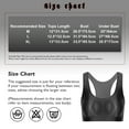 thumbnail image 7 of inlzdz Womens Oily Glossy U Neck Racerback Crop Tank Top for Sports Workout Burgundy L, 7 of 7