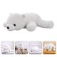 thumbnail image 3 of Cojín del sofá de la felpa de la almohada del tiro de la muñeca del oso blanco de la felpa del animal relleno, 3 of 7