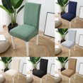 thumbnail image 1 of Fleece Thickened Restaurant Chair Cover, Stretch Stool Cover, Waterproof Easy Clean, Hotel Grade Design, For Commercial Kitchen, Durable Wear-Resistant, Restaurant Dining, Commercial Grade Material,, 1 of 8