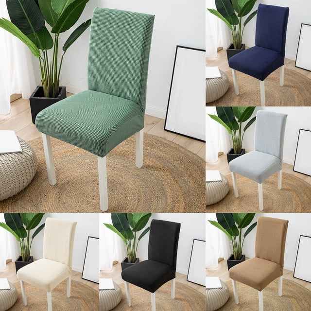 Fleece Thickened Restaurant Chair Cover, Stretch Stool Cover, Waterproof Easy Clean, Hotel Grade Design, For Commercial Kitchen, Durable Wear-Resistant, Restaurant Dining, Commercial Grade Material,