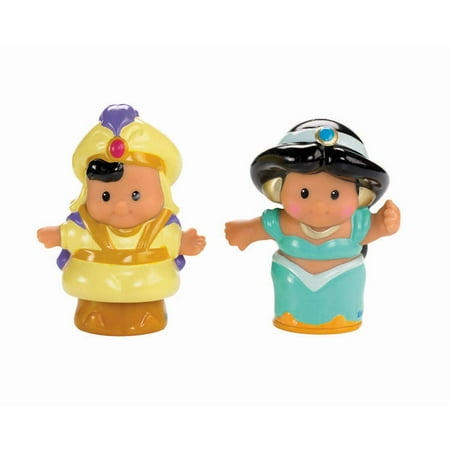 Fisher-Price Disney Princess Aladdin & Jasmine Figures By Little People