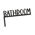 thumbnail image 4 of Adornos de metal para puertas, letreros de pared, decoración navideña para baño, letreros de esquina multiusos, decoraciones para puertas y paredes, 4 of 8