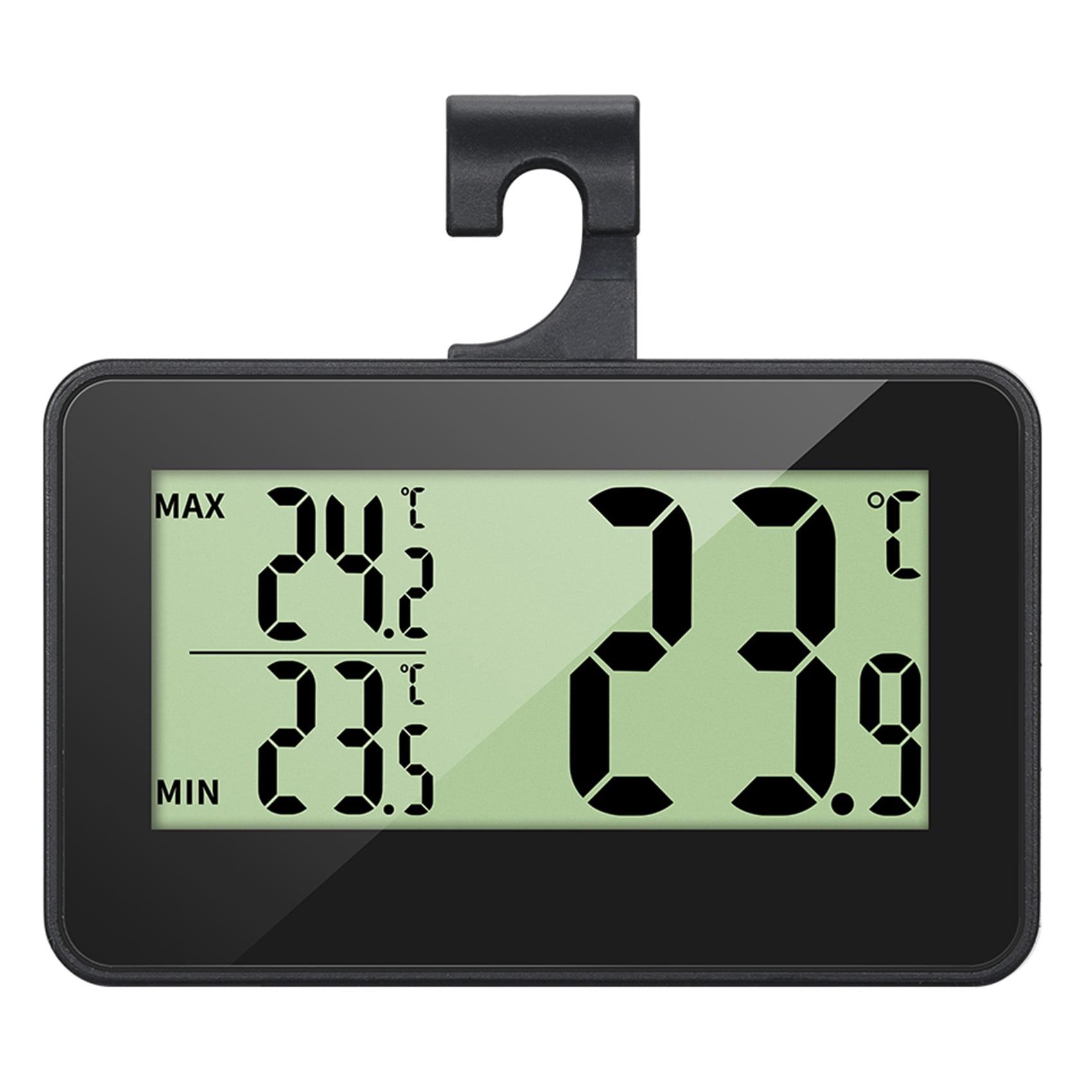 Electronic Digital Refrigerator Thermometer LCD Screen Fridge Freezer Temperature with 20