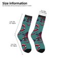 thumbnail image 2 of Fuzoiu Snake And Rose Print Kids Socks For Boys Girls,Grip Crew Socks with Non Slip,Lightweight Stretch Crew Socks,Toddlers Crew Boot Socks, 2 of 5