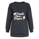 thumbnail image 4 of Sudadera con estampado de cambio de cuello redondo de manga larga suelta divertida vintage para mujer Pompotops  gfhjh3181, 4 of 7