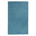 thumbnail image 1 of HomeRoots 352640 5 x 7 ft. Polyester Highlighter Blue Area Rug, 1 of 1